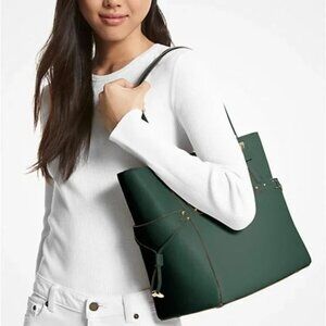 Michael Kors Green Voyager Tote Bag